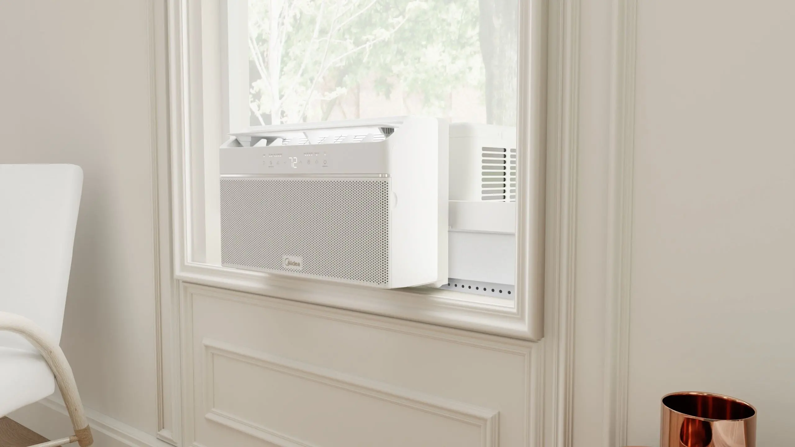 U-Shaped Smart Window Air Conditioner